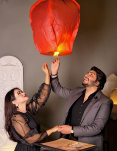 Pictures of Sahar Hayat and Sami Rasheed Romantic Valentine's Day