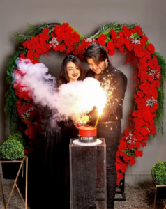 Pictures of Sahar Hayat and Sami Rasheed Romantic Valentine's Day